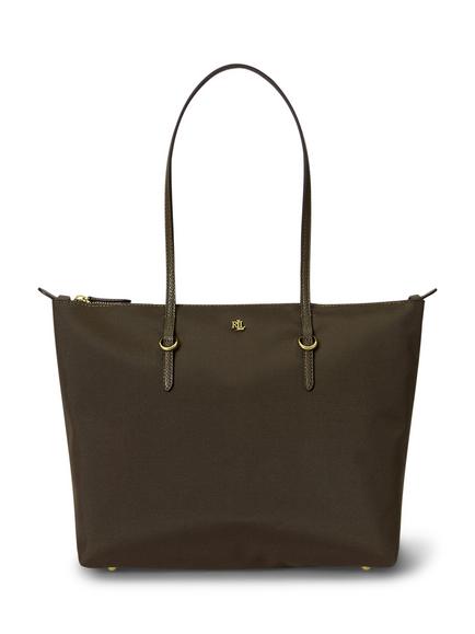 Lauren Ralph Lauren Keaton 26 Medium Tote Bag, Botanic Green