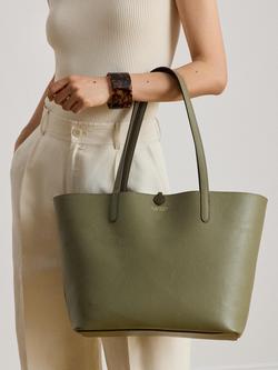 Lauren Ralph Lauren Reversible Tote Bag - view 2, Botanic/Sage