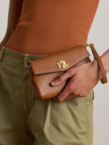 Lauren Ralph Lauren Tanner Crossbody Wallet, Lauren Tan - view 2, Lauren Tan