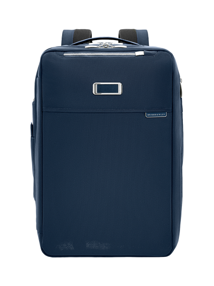 Briggs & Riley Baseline Medium Convertible Backpack, 34.9L, Navy