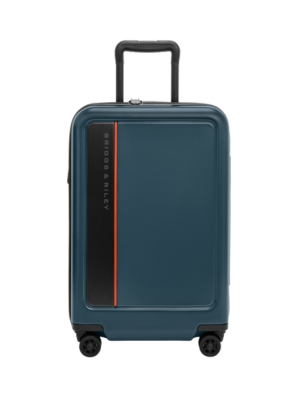 Briggs & Riley ZDX Essential 56cm Expandable Carry-On Spinner Suitcase, Ocean, Ocean