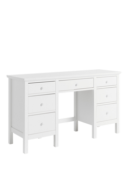 John Lewis OUTLET Wilton Dressing Table, Like New, White, 0