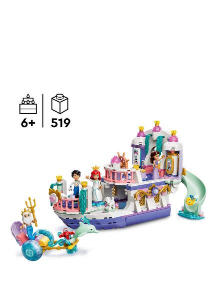 LEGO Disney 43299 Ariel's Royal Wedding Boat - view 2, Multi
