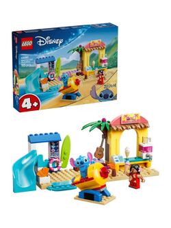 LEGO Disney 43280 Beach Fun with Lilo & Stitch, Multi