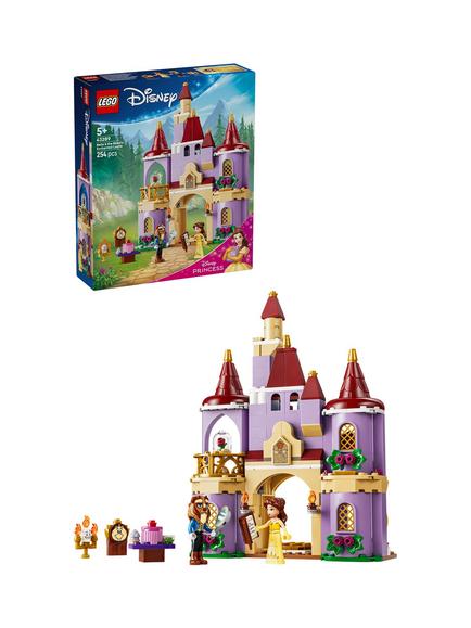 LEGO Disney 43289 Belle & the Beast's Enchanted Castle Building Set, Multi