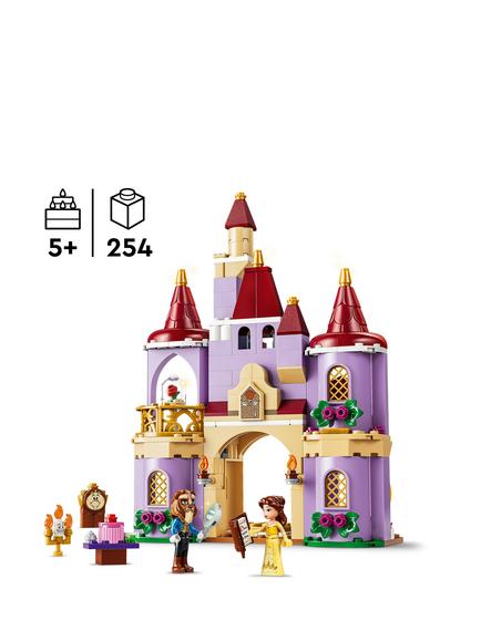 LEGO Disney 43289 Belle & the Beast's Enchanted Castle Building Set - view 2, Multi