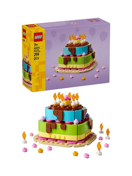 LEGO Seasons and Occasions 40641 Birthday Party Cake, Multi