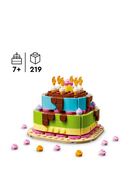 LEGO Seasons and Occasions 40641 Birthday Party Cake - view 2, Multi
