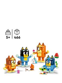 LEGO Bluey 11217 Brick-Built Bluey Family Building Toy - view 2, Multi