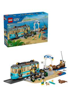 LEGO City 60506 Classic Beach Streetcar Building Toy, Multi