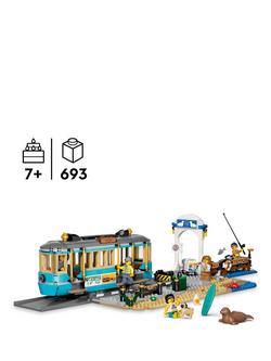LEGO City 60506 Classic Beach Streetcar Building Toy - view 2, Multi
