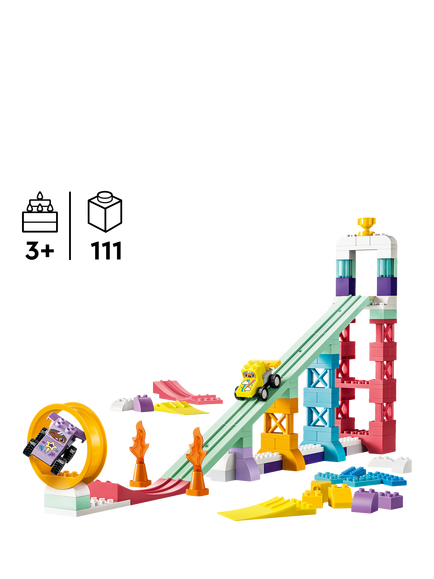 LEGO DUPLO 10478 Town 3-in-1 Creative Ramps with Vehicles Building Toy - view 2, Multi