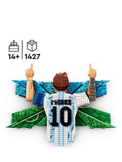 LEGO Editions 43018 Lionel Messi Celebration Building Set - view 2, Multi