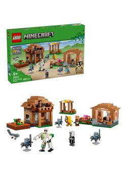 LEGO Minecraft 21596 The Evoker Village Attack Set, Multi