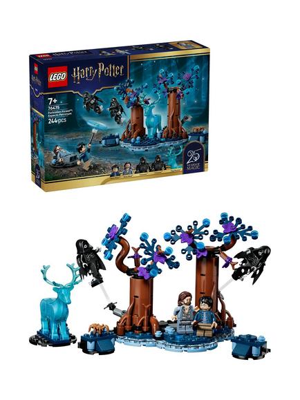 LEGO Harry Potter 76475 Forbidden Forest: Expecto Patronum Building Toy, Multi