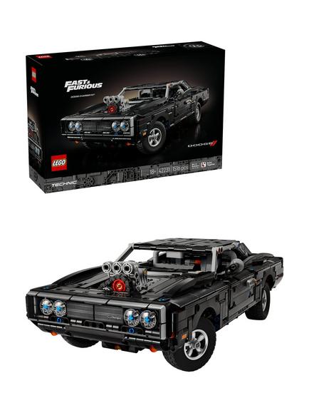 LEGO Technic 42231 Fast & Furious Dodge Charger R/T Car, Multi