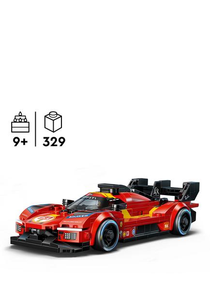 LEGO Speed Champions 77261 Ferrari 499P Building Toy - view 2, Multi