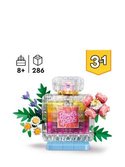 LEGO Creator 31383 Floral Decor Perfume Bottle Building Set - view 2, Multi