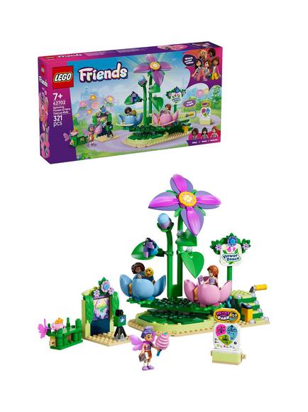 LEGO Friends 42702 Spinning Flower & Fairy Teacup Ride Building Toy, Multi