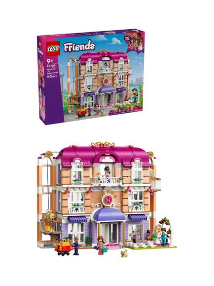 LEGO Friends 42704 Heartlake City Grand Hotel Building Set, Multi