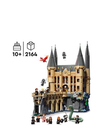 LEGO Harry Potter 76473 Hogwarts Castle: East Wing Building Toy - view 2, Multi