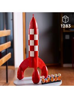 LEGO Ideas 21367 Tintin Moon Rocket Building Toy - view 2, Multi