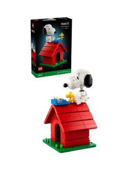 LEGO Ideas 21368 Peanuts Snoopy's Doghouse Building Toy, Multi