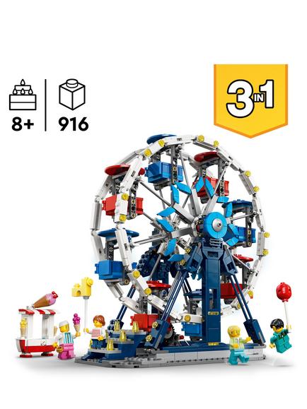 LEGO Creator 31389 3-in-1 Iconic Ferris Wheel Building Toy - view 2, Multi