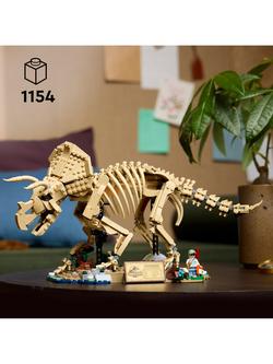 LEGO Jurassic World 77985 Dinosaur Fossils: Triceratops Building Toy - view 2, Multi