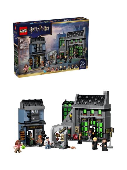 LEGO Harry Potter 76471 Knockturn Alley Wizarding Shops Building Set, Multi