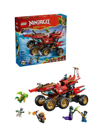 LEGO Ninjago 71869 Land Bounty Building Toy, Multi