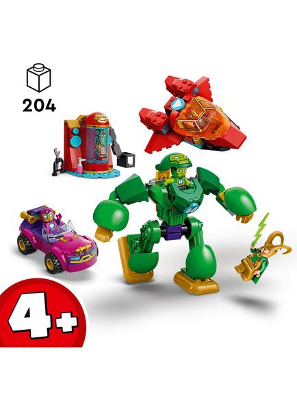 LEGO Marvel 11211 Loki vs. Team Iron Man Building Toy - view 2, Multi