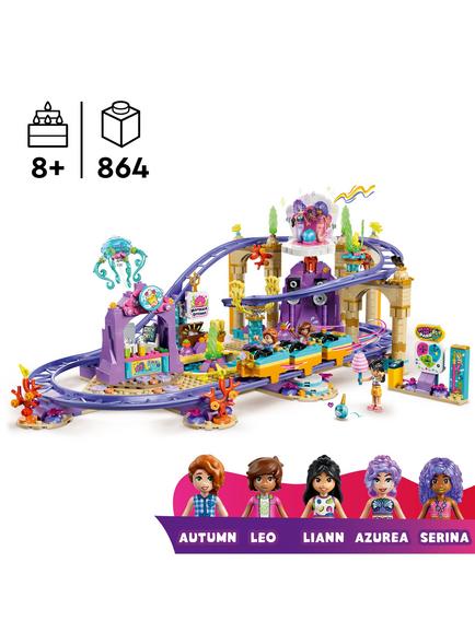 LEGO Friends 42703 Mermaid Roller Coaster Ride Building Set - view 2, Multi