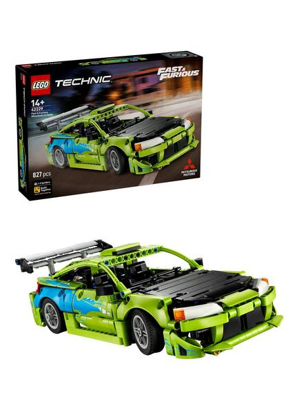 LEGO Technic 42229 Fast & Furious Mitsubishi Eclipse Car Building Set, Multi