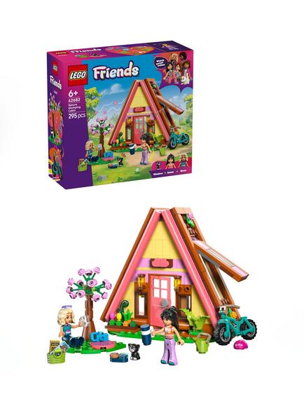 LEGO Friends 42682 Nature Glamping Cabin Building Set, Multi