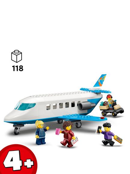 LEGO City 60492 Passenger Jet Building Toy - view 2, Multi