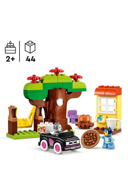 LEGO DUPLO 10469 Bluey Pizza Girls with Muffin & Bluey Building Toy - view 2, Multi