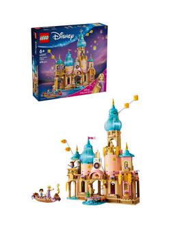 LEGO Disney 43297 Princess Rapunzel's Castle Building Toy, Multi