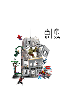 LEGO Marvel 76350 Brand New Day Spider-Man vs. Hulk Epic Clash - view 2, Multi