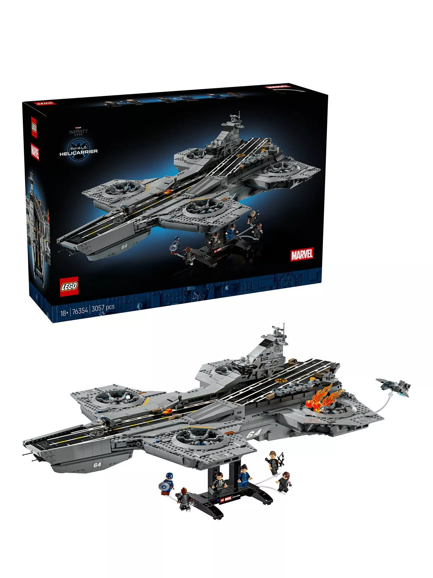 LEGO Marvel 76354 Avengers Infinity Saga S.H.I.E.L.D. Helicarrier