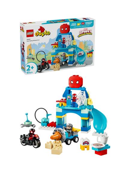 LEGO DUPLO 10464 Marvel Team Spidey Webquarters Building Toy, Multi