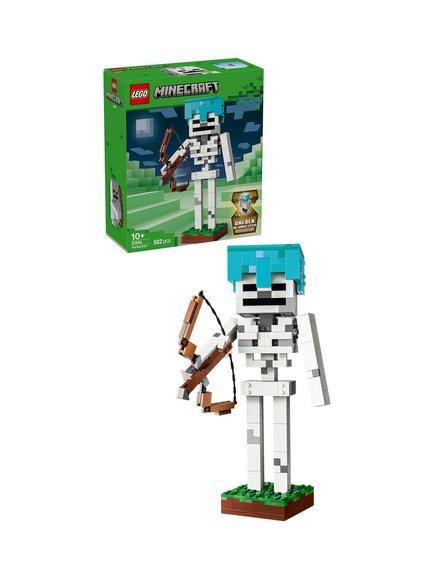 LEGO Minecraft 21594 The Skeleton Building Toy, Multi