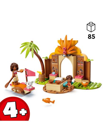 LEGO Disney 43282 Moana Village House & Boat Building Toy - view 2, Multi