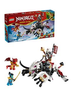 LEGO Ninjago 71863 Zilvar & Grimtak the Dragon Beast Building Toy, Multi