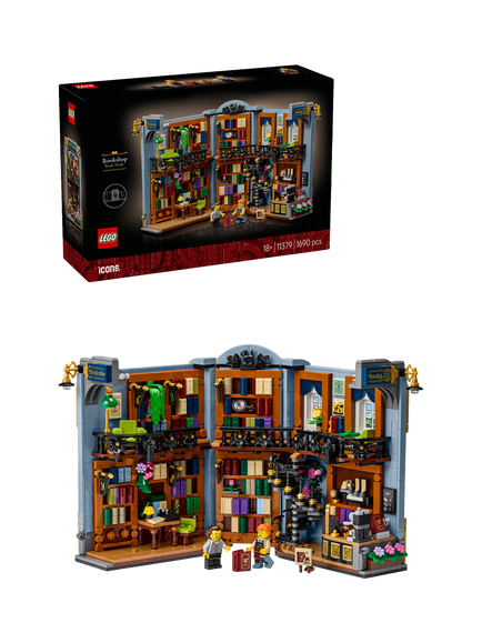 LEGO Icons 11379 Bookstore: Book Nook, Multi