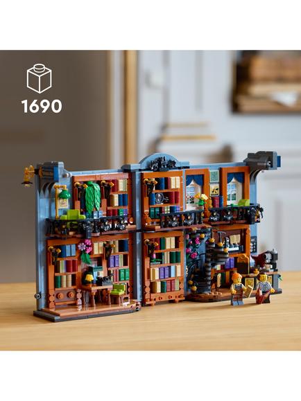 LEGO Icons 11379 Bookstore: Book Nook - view 2, Multi