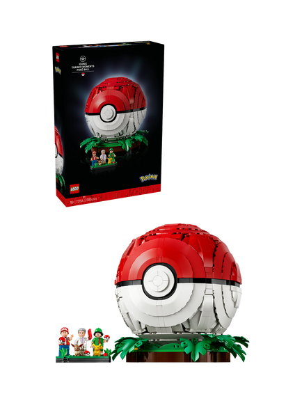 LEGO Pokémon 72154 Iconic Trainer Moments Poké Ball, Multi