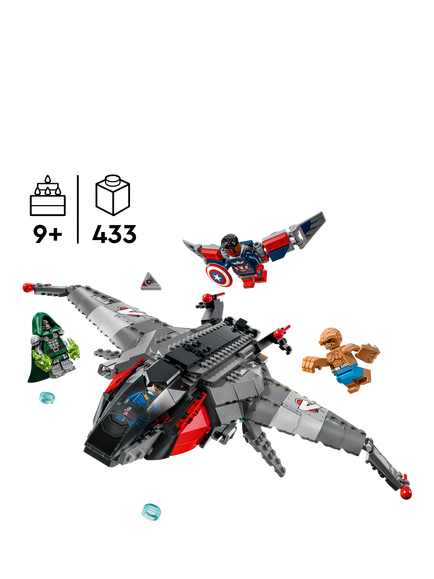 LEGO Marvel 76347 Avengers: Doomsday Quinjet - view 2, Multi