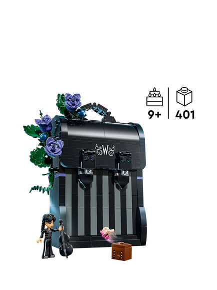LEGO Wednesday 76787 Wednesday Backpack - view 2, Multi