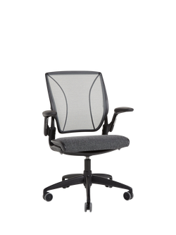 Humanscale OUTLET Diffrient World Task Office Chair, Like New, Black, Black